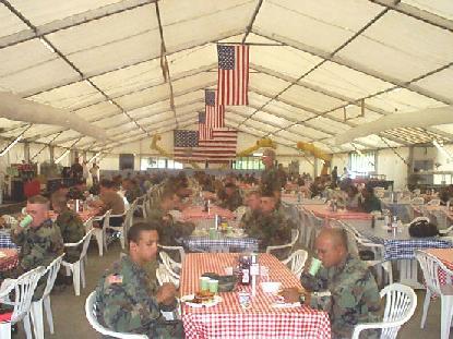 Mess Tent at LSA