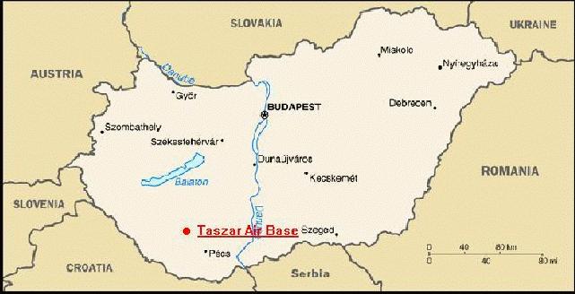 map of Hungary